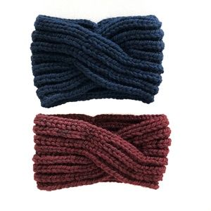 Set of 2 Winter Headbands
